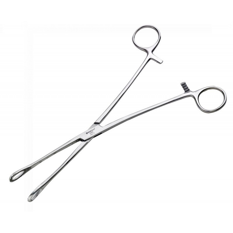 Pince de foerster striée droite 24 cm