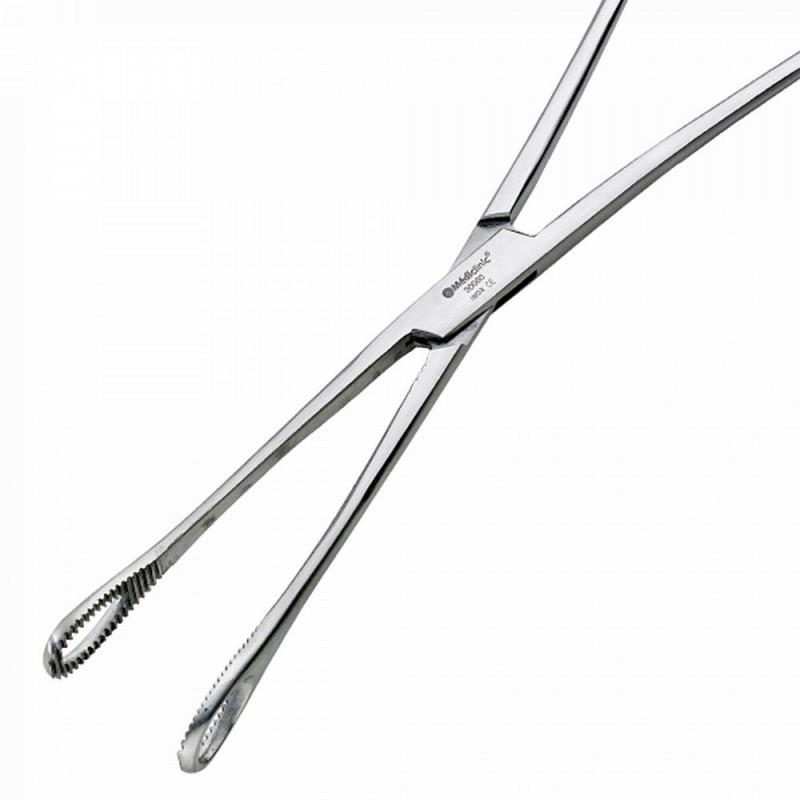 Pince de foerster striée droite 24 cm