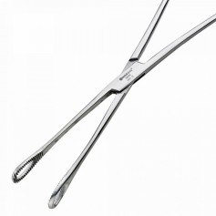 Pince de foerster striée droite 24 cm