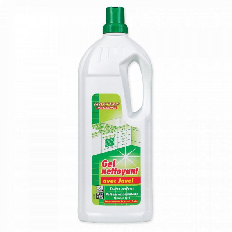Gel nettoyant avec Javel