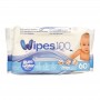 10334 - Lingettes wipes 100 pour bébé pure water