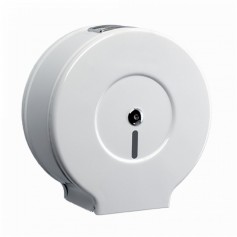 Distributeur papier hygiénique en métal blanc
