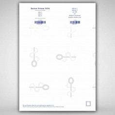 Ordonnances sécurisées dupliquées A4 bloc de 50