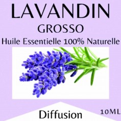 Huiles essentielles Lavandin Grosso - 10 ml