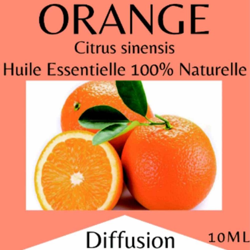 Huiles essentielles orange douce - 10 ml