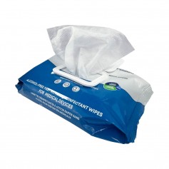 Lingettes désinfectantes sans alccol flowpack