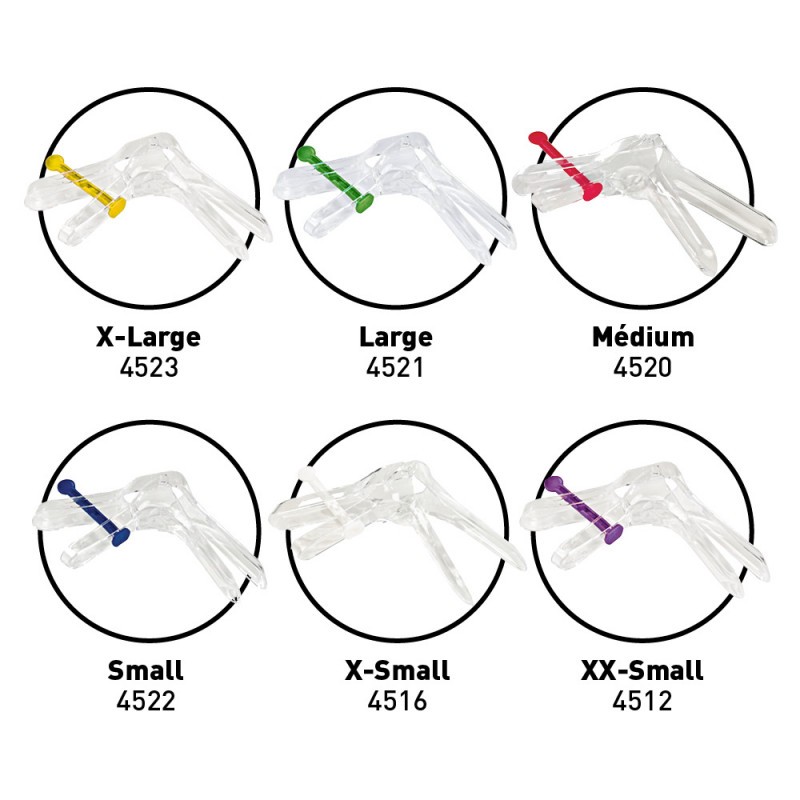 SPÉCULUMS SMALL JETABLE MEDI'CLINIC - BOITE DE 25