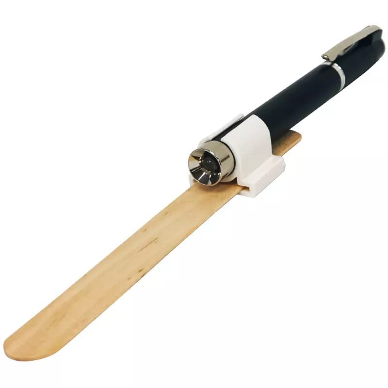 lampe stylo avec porte abaisse langue