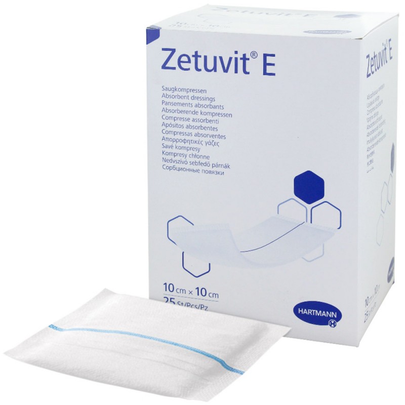 Pansements absorbants stériles Zetuvit E Hartmann