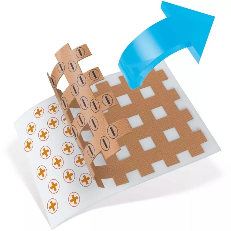 CROSSTAPE® lot de  20 Feuilles Taille M