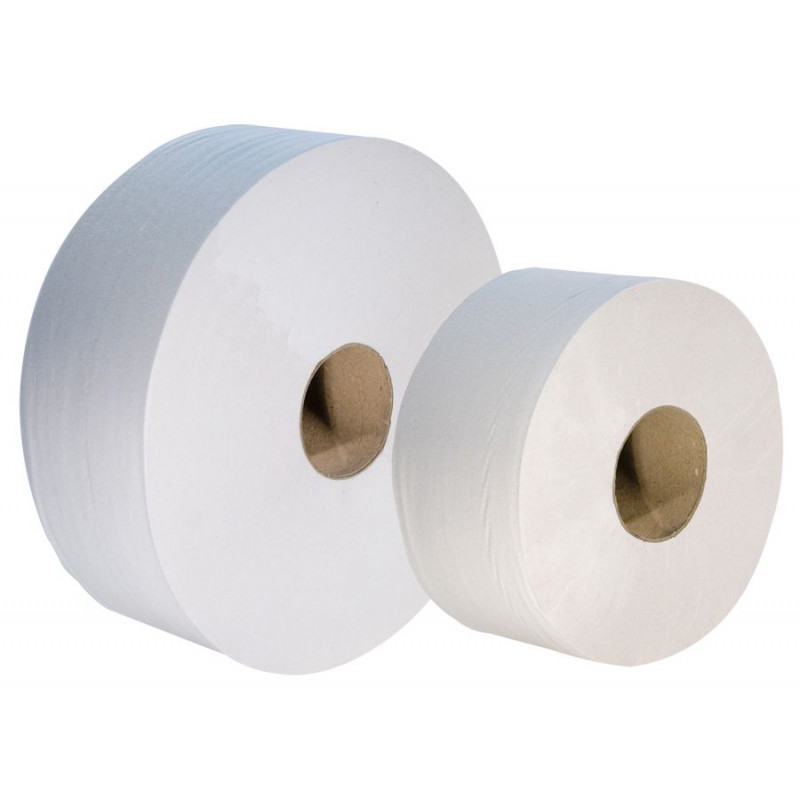 Rouleaux de papier toilette Jumbo - 12 Mini ou 6 Maxi