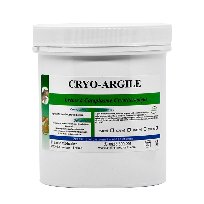 CATAPLASME CRYO À L'ARGILE - 250 ML