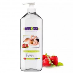 HUILE DE MASSAGE PARFUMÉE FRAISE TOP'KINE - 500ML