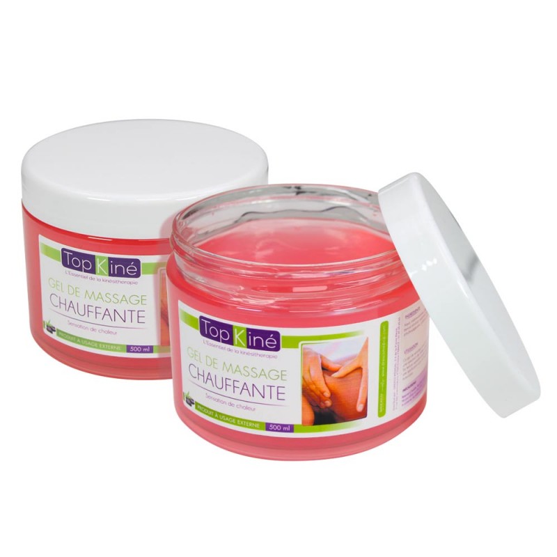GEL DE MASSAGE CHAUFFANT 500 ML TOP'KINE