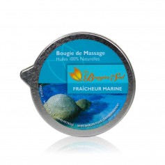 BOUGIE DE MASSAGES FRAÎCHEUR MARINE
