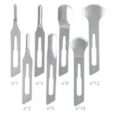 Lames de gouges stérile en Carbone