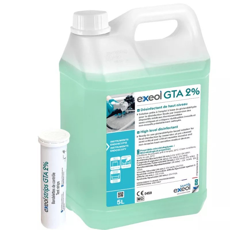Désinfectant EXEOL GTA 2% - 5L