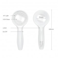 LAMPE DE WOOD AVEC LOUPE