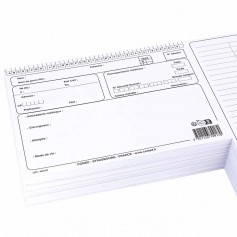 Fiches 3 volets Comed paquet de 250