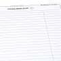 12074 - Fiches 3 volets Comed paquet de 250