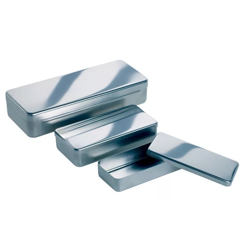 Boîte de stérilisation inox pour instruments médicaux