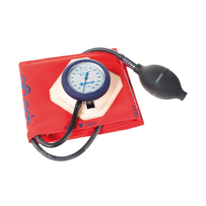 Tensiomètre V.L. Classic Spengler Shockproof rouge