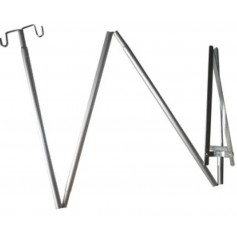 Pied à sérum pliable