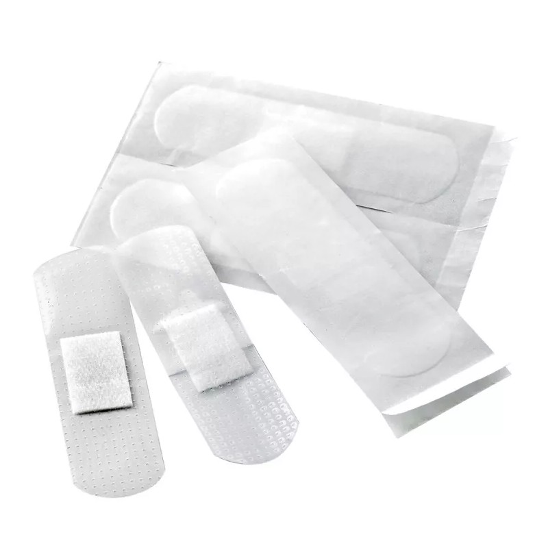 Pansement individuel non tissé blanc