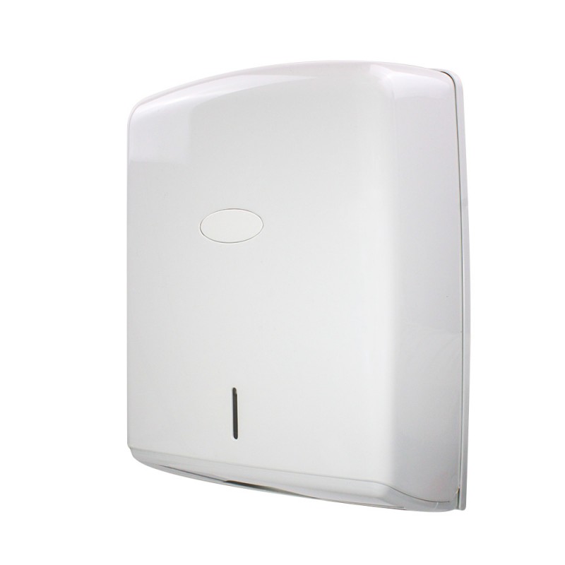 DISTRIBUTEUR ESSUIE-MAINS ENCHEVÊTRÉS BLANC PVC