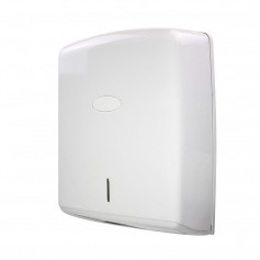 DISTRIBUTEUR ESSUIE-MAINS ENCHEVÊTRÉS BLANC PVC