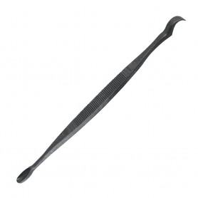 Curette plastique avec grattoir stérile - boîte de 30