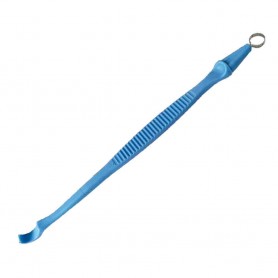Curette avec lame inox et grattoir stérile - Boîte de 10