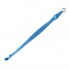 Curette avec lame inox et grattoir stérile - Boîte de 10