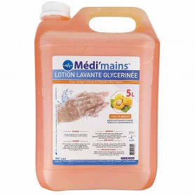 Lotion lavante abricot MEDI'MAINS - 5L