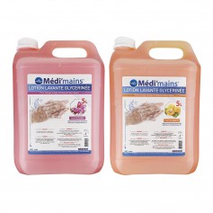 Lotion lavante abricot MEDI'MAINS -  5L