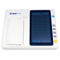 ECG 6 pistes ecran tactile 7" AVEC interprétation - CARDIO BETA 6