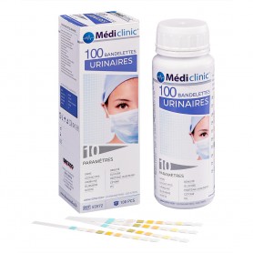 BANDELETTES URINAIRES 10 PARAMÈTRES - MEDI'CLINIC