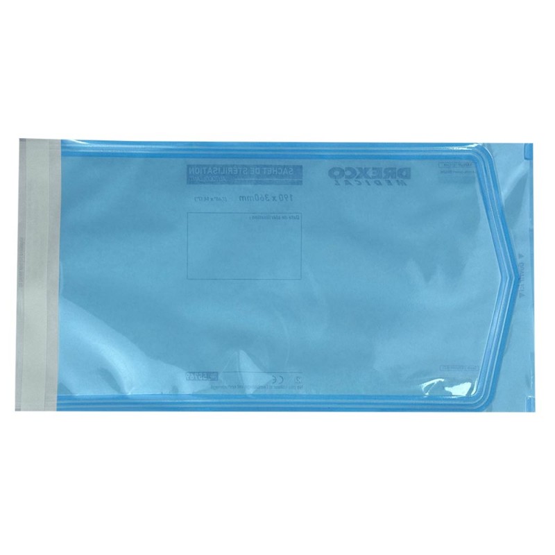 SACHET DE STERILISATION 190 x 360 mm