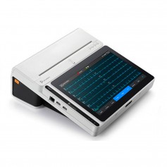 Tablette ECG 10 pouces 12 pistes avec imprimante