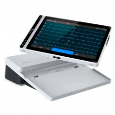 Tablette ECG 10 pouces 12 pistes avec imprimante
