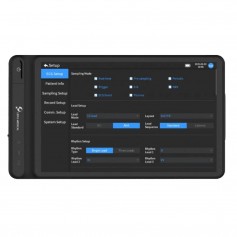 Tablette ECG 7 pouces 12 pistes avec interprétation Black Edition - Noir