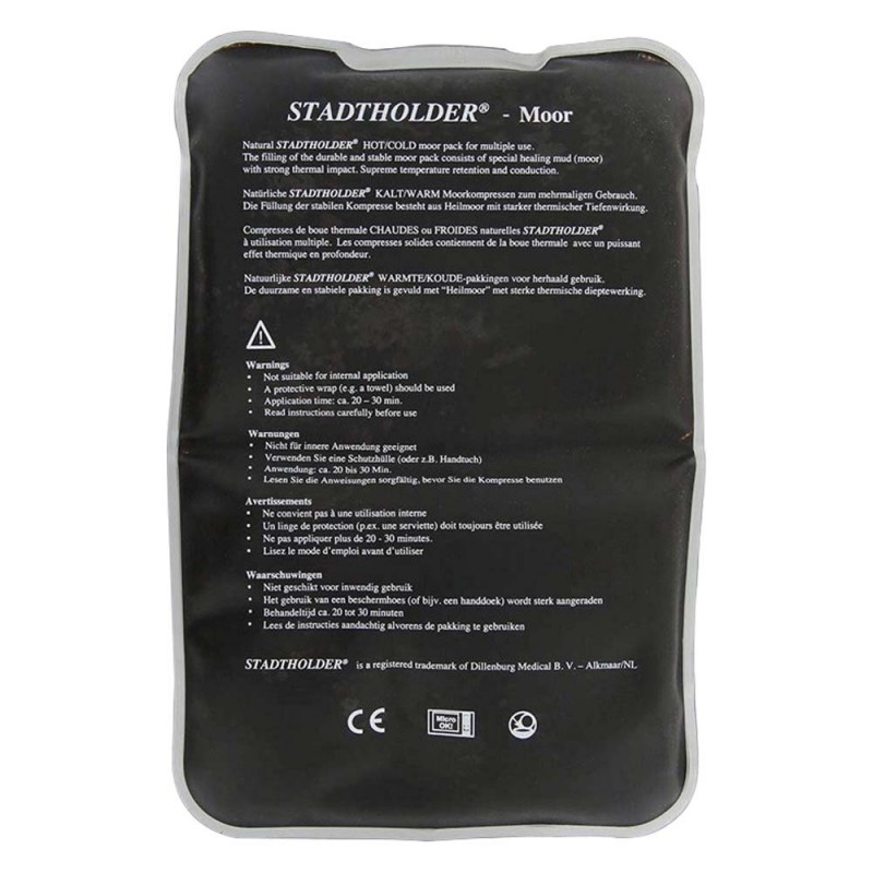 COMPRESSE DE BOUE THERMIQUE 30 X 40 CM