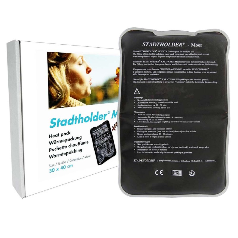 COMPRESSE DE BOUE THERMIQUE 30 X 40 CM