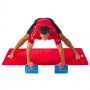 12394 - Tapis de sol pliable antibactérien – Rouge