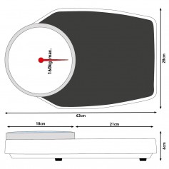Pèse Personne Mecanique STRONG 160