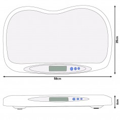 Pèse-Bébé électronique BABY-SCALE-EB20