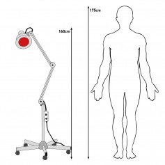 Lampe Infrarouge 275W - Médiclinic