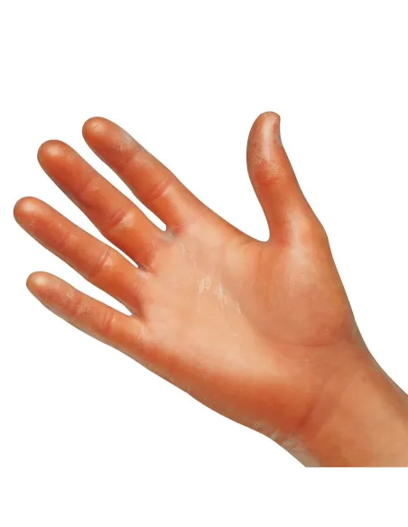 Gants d’examen vinyl sans poudre, non stériles