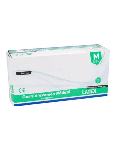 Gants d'examen en latex non poudrés, non stériles