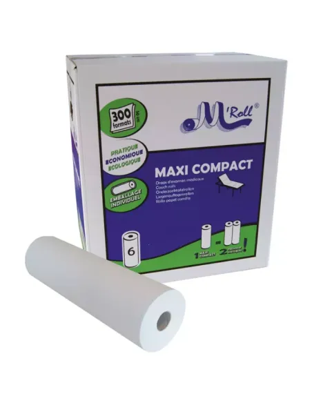 Drap d'examen M'ROLL 50x35 cm - 300 formats